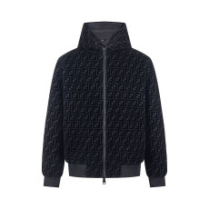 FENDI 펜디 60191 FF 벨벳 후드 자켓
