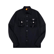 PRADA 프라다 60154 리나일론 유틸리티 버클 포켓 셔츠 자켓