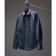 LOUIS VUITTON 루이비통 모노그램 데님 셔츠