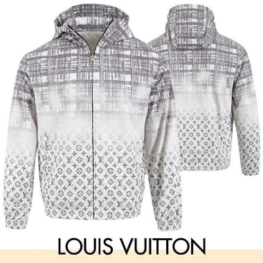 LOUIS VUITTON 루이비통 투톤 그라데이션 윈드 자켓