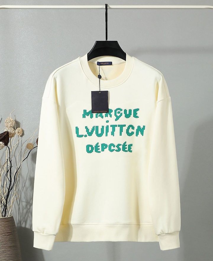 LOUIS VUITTON 루이비통 60062 마르크 자수 로고 스웨트 셔츠 3COLOR