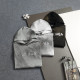 BALENCIAGA 발렌시아가 60131 메탈 플레이트 로고 워싱 스웨트 후드