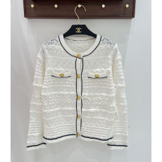 CHANEL 샤넬 1087 콘트라스트 가디건