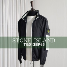 STONE ISLAND 스톤아일랜드 로고패치 라인 자켓