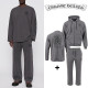 CHROME HEARTS 크롬하츠 트리플 크로스 프린팅 3P 오버핏 후드 집업 셋업