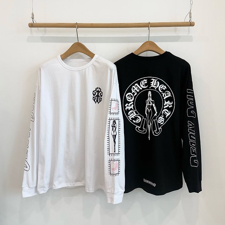 CHROME HEARTS 크롬하츠 데들리 돌 바인대거 롱 슬리브