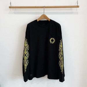 CHROME HEARTS 크롬하츠 홀스슈 플로럴 롱 슬리브