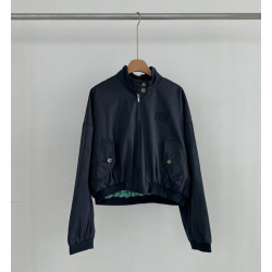 MIUMIU 미우미우 여성 크롭 블루종 자켓