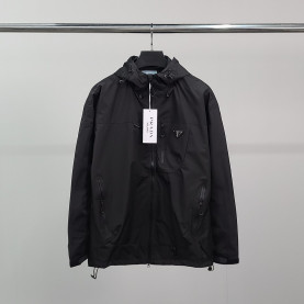 PRADA 프라다 로고와펜 클래식 윈드 자켓