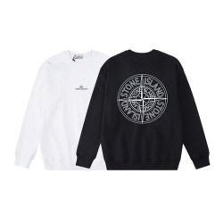 STONE ISLAND 스톤아일랜드 블루 컴패스 맨투맨