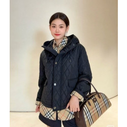 BURBERRY 버버리 누빔 후드 자켓