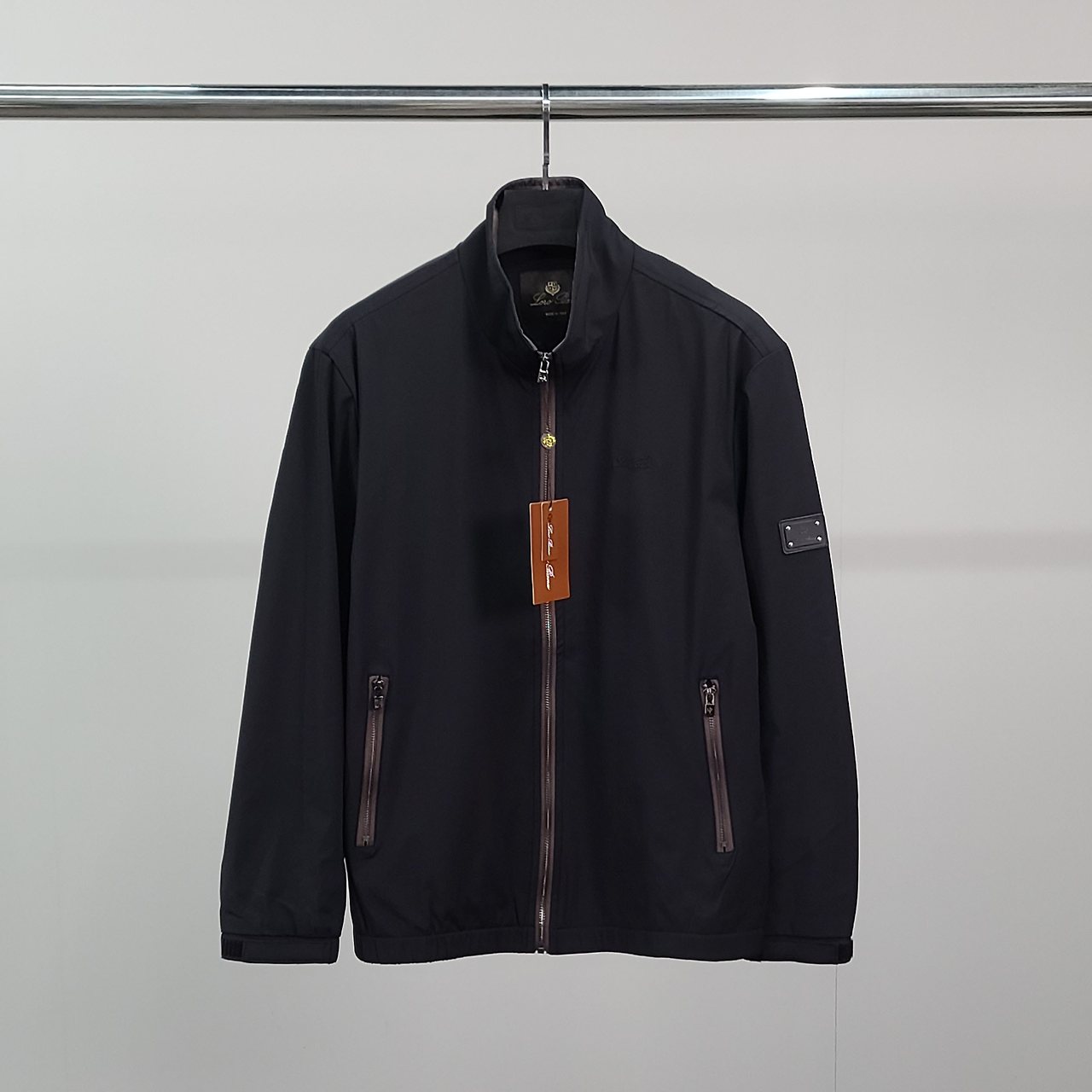 LOROPIANA 로로피아나 자수로고 클래식 자켓
