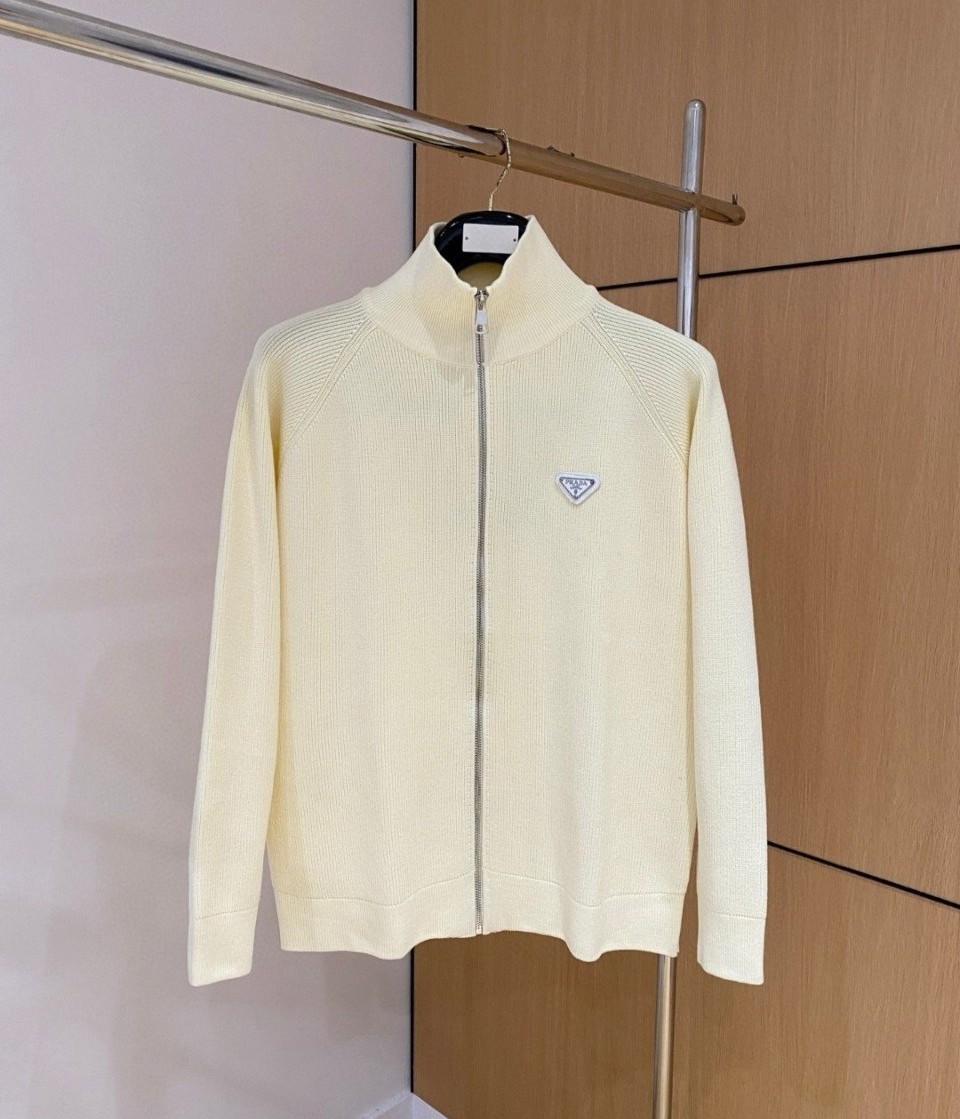 PRADA 프라다 집업 니트 자켓