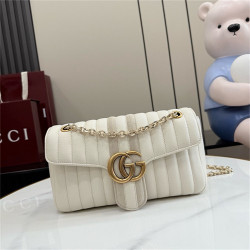 GUCCI 구찌 GG 마몽 미디움 숄더백 A005XW 2COLOR