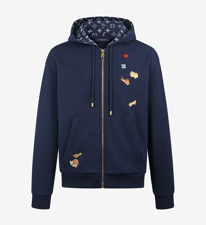 LOUIS VUITTON 루이비통 60304 발렌타인데이 후드 집업