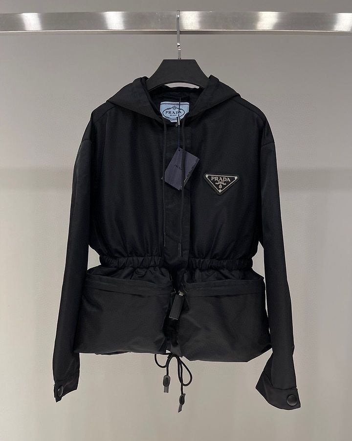 PRADA 프라다 60316 여성 리나일론 유틸리티 자켓