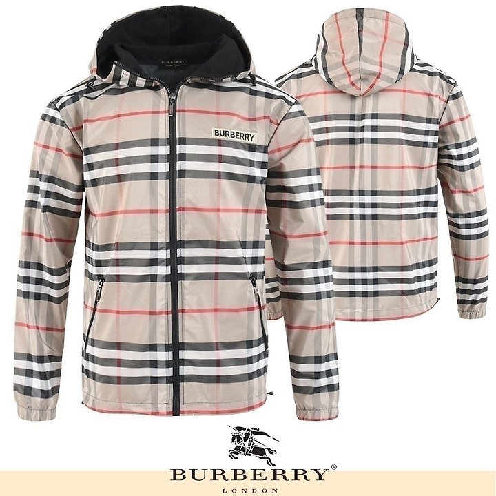 BURBERRY 버버리 체크 바람막이 2COLOR