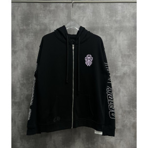 CHROME HEARTS 크롬하츠 데들리 돌 홀스슈 바인 대거 집업 후드 자켓