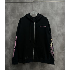 CHROME HEARTS 크롬하츠 데들리 돌 세메터리 집업 후드 자켓