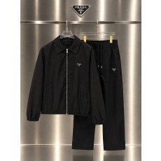 PRADA 프라다 삼각로고 카라 셋업