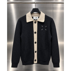 MAISON MARGIELA 메종마르지엘라 MM6 배색 카라 니트 가디건