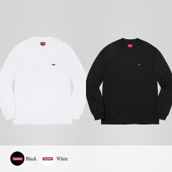 SUPREME 슈프림 로고 패치 롱슬리브
