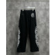 CHROME HEARTS 크롬하츠 홀스슈 플로랄 트랙 팬츠