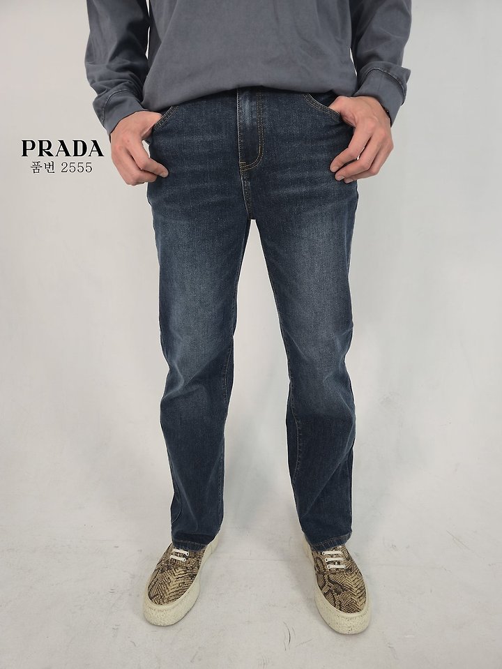 PRADA 프라다 스트레이트 청바지(2555)
