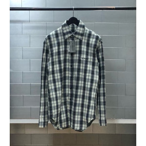 BALENCIAGA 발렌시아가 체크 셔츠