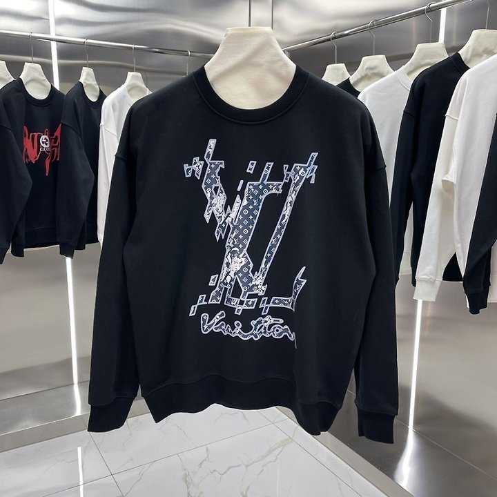 LOUIS VUITTON 루이비통 레인멀티 블루나염 맨투맨 2COLOR