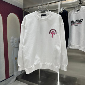 CHROME HEARTS 크롬하츠 핑크 로고 맨투맨 2COLOR