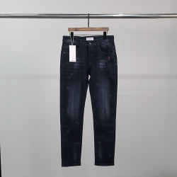 MONCLER 몽클레어 멀티 노블 프린팅 워싱 청바지