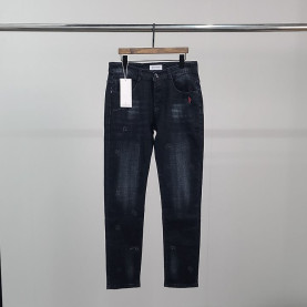 MONCLER 몽클레어 멀티 노블 프린팅 워싱 청바지