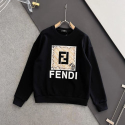 FENDI 펜디 더블 F 스퀘어 로고 레터링 맨투맨 2COLOR