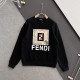 FENDI 펜디 더블 F 스퀘어 로고 레터링 맨투맨 2COLOR