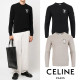 CELINE 셀린느 C 로고 레터링 울 니트