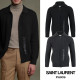 SAINT LAURENT 생로랑  레터링 자수 와플 니트 집업