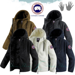 CANADA GOOSE 캐나다구스 양털 보아 후드 집업