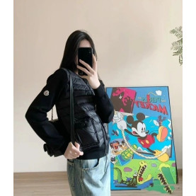 MONCLER 몽클레어 덕다운 니트집업