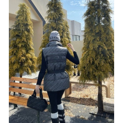 DIOR 디올 오블리크 패딩조끼(벨트포함)