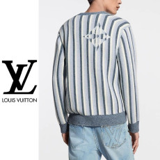 LOUIS VUITTON 루이비통 스트라이프드 자카드 가디건(수입 고급버전)