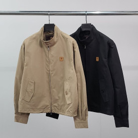 LOROPIANA 로로피아나 로고탭 크롭 자켓