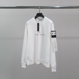 STONE ISLAND 스톤아일랜드 화이트에디션 코튼 맨투맨
