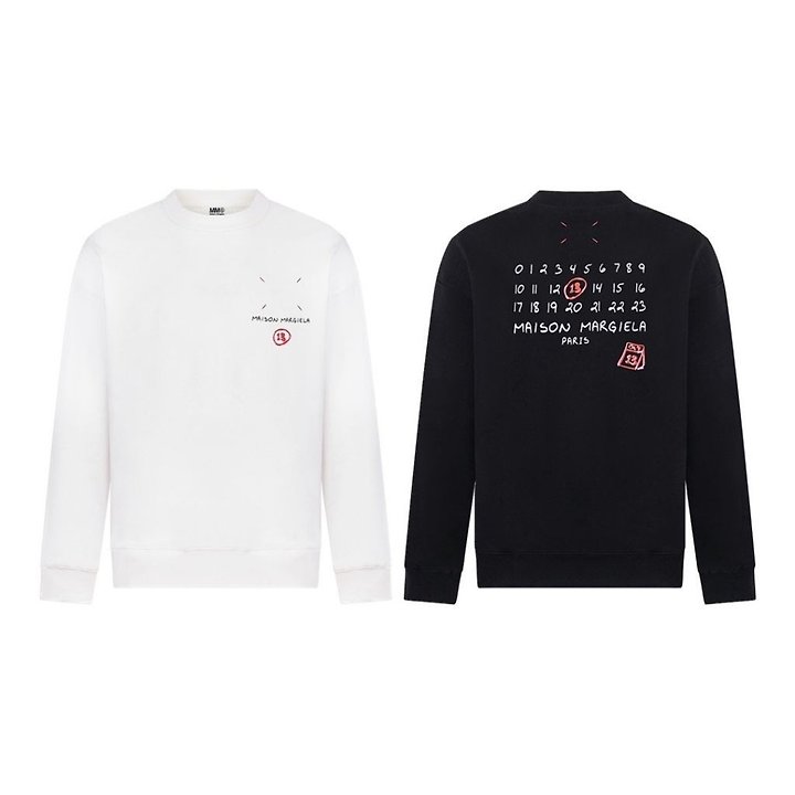 MAISON MARGIELA 메종마르지엘라 13넘버 맨투맨