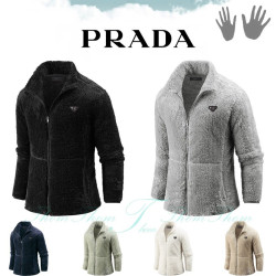 PRADA 프라다 엣지 보아털 집업