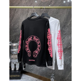 CHROME HEARTS 크롬하츠 7011 홀스슈 플로랄 포켓 롱 슬리브