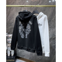 CHROME HEARTS 크롬하츠 7032 블러 자수 멀티 아이콘 후드 집업