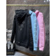 CHROME HEARTS 크롬하츠 7035 톤온톤 대거 플로랄 레터링 후드 집업