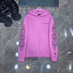 CHROME HEARTS 크롬하츠 7048 매티 보이 스파이더 웹 플로랄 크로스 후드