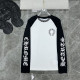 CHROME HEARTS 크롬하츠 7050 홀스슈 스크롤 로고 래글런 롱 슬리브